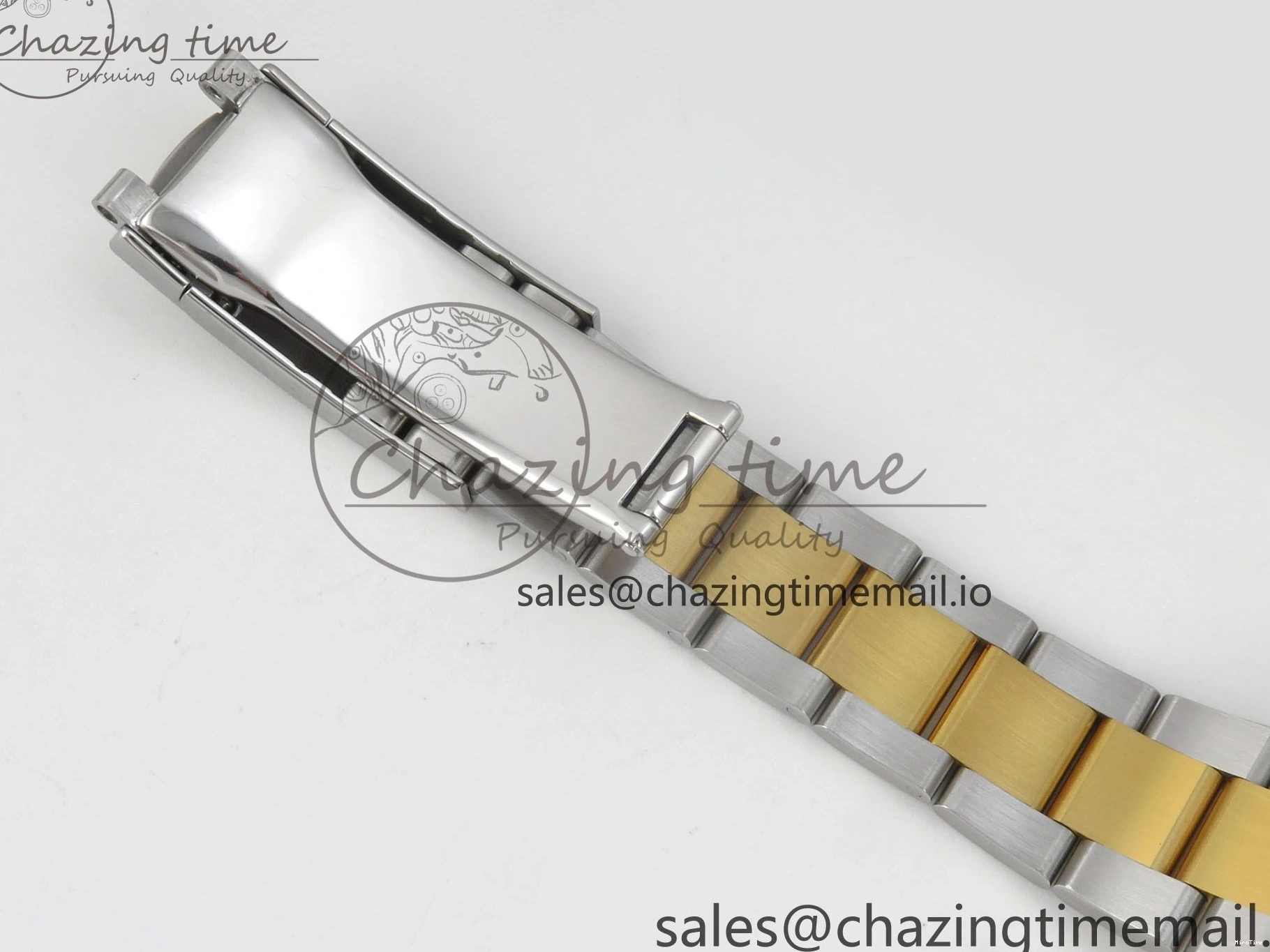 MiroTime 0510 Unisex DateJust 36 SS YG ARF 1:1 Best Edition 904L Steel YG Leaf Dial on Oyster Bracelet SH 92